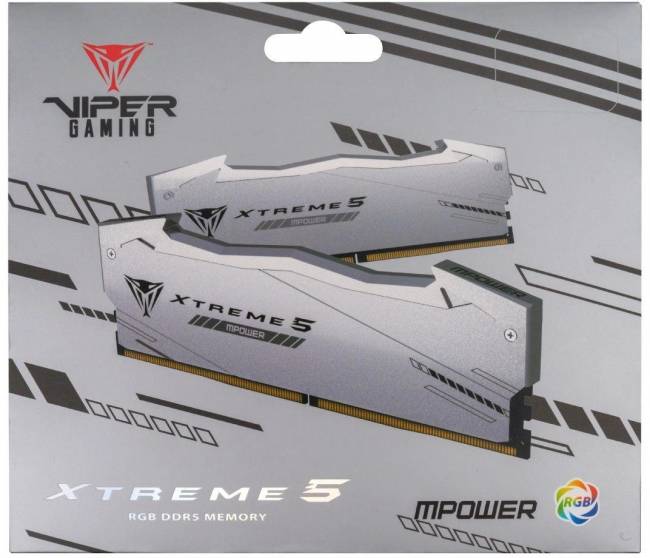 Память DDR5 2x24GB 8000MHz Patriot PVXR548G80C38KM — для бизнеса и офиса Память DDR5 2x24GB 8000MHz Patriot PVXR548G80C38KM — для бизнеса и офиса