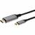 Кабель USB 3.1 Type-Cm --> HDMI A(m) 4K@60Hz,1.8m,Alum,iOpen(Aopen/Qust) <ACU423MC-1.8M> Кабель AOpen USB 3.1 Type-C M/HDMI M (ACU423MC-1.8M) — для бизнеса и офиса Кабель USB 3.1 Type-Cm --> HDMI A(m) 4K@60Hz,1.8m,Alum,iOpen(Aopen/Qust) <ACU423MC-1.8M> Кабель AOpen USB 3.1 Type-C M/HDMI M (ACU423MC-1.8M) — для бизнеса и офиса