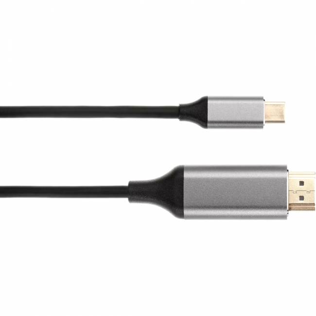 Кабель USB 3.1 Type-Cm --> HDMI A(m) 4K@60Hz,1.8m,Alum,iOpen(Aopen/Qust) <ACU423MC-1.8M> Кабель AOpen USB 3.1 Type-C M/HDMI M (ACU423MC-1.8M) — для бизнеса и офиса Кабель USB 3.1 Type-Cm --> HDMI A(m) 4K@60Hz,1.8m,Alum,iOpen(Aopen/Qust) <ACU423MC-1.8M> Кабель AOpen USB 3.1 Type-C M/HDMI M (ACU423MC-1.8M) — для бизнеса и офиса