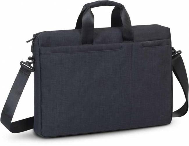 Сумка для ноутбука 17.3" Riva 8355 BLACK — для бизнеса и офиса Сумка для ноутбука 17.3" Riva 8355 BLACK — для бизнеса и офиса