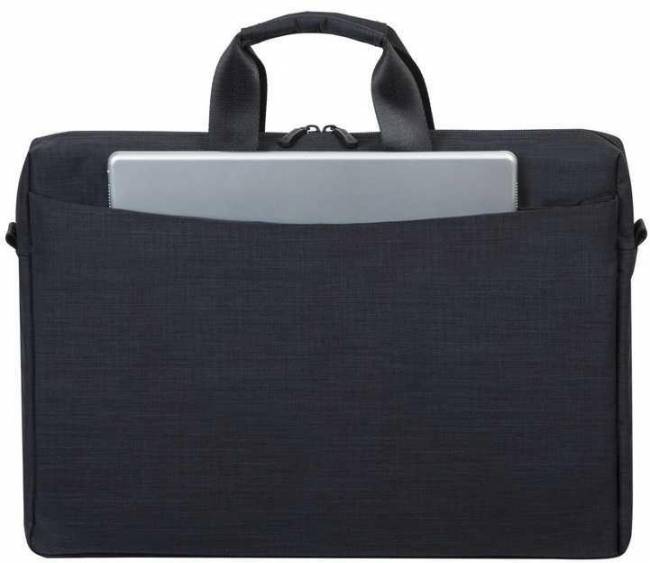 Сумка для ноутбука 17.3" Riva 8355 BLACK — для бизнеса и офиса Сумка для ноутбука 17.3" Riva 8355 BLACK — для бизнеса и офиса