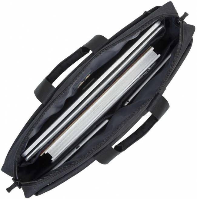 Сумка для ноутбука 17.3" Riva 8355 BLACK — для бизнеса и офиса Сумка для ноутбука 17.3" Riva 8355 BLACK — для бизнеса и офиса