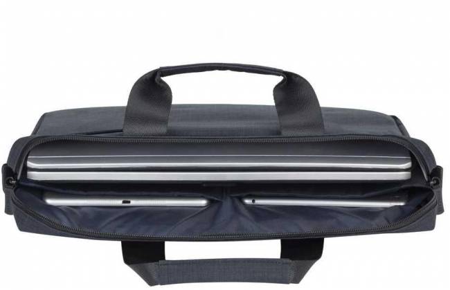 Сумка для ноутбука 17.3" Riva 8355 BLACK — для бизнеса и офиса Сумка для ноутбука 17.3" Riva 8355 BLACK — для бизнеса и офиса