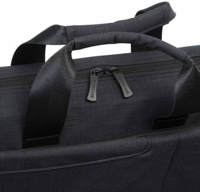 Сумка для ноутбука 17.3" Riva 8355 BLACK — для бизнеса и офиса Сумка для ноутбука 17.3" Riva 8355 BLACK — для бизнеса и офиса
