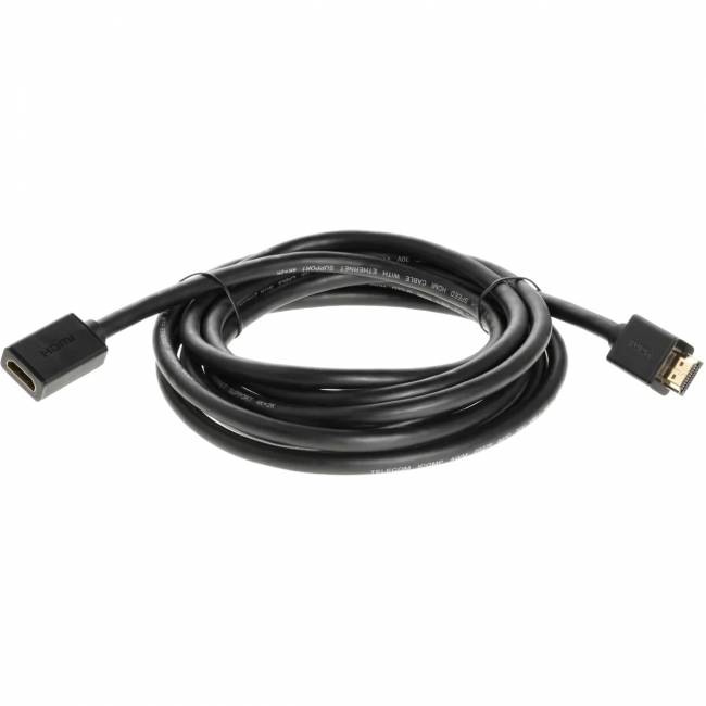 Кабель удлинительный  HDMI-19M---HDMI-19F ver 2.0, 3m, Telecom <TCG-235MF-3M> Telecom TCG235MF-3M — для бизнеса и офиса