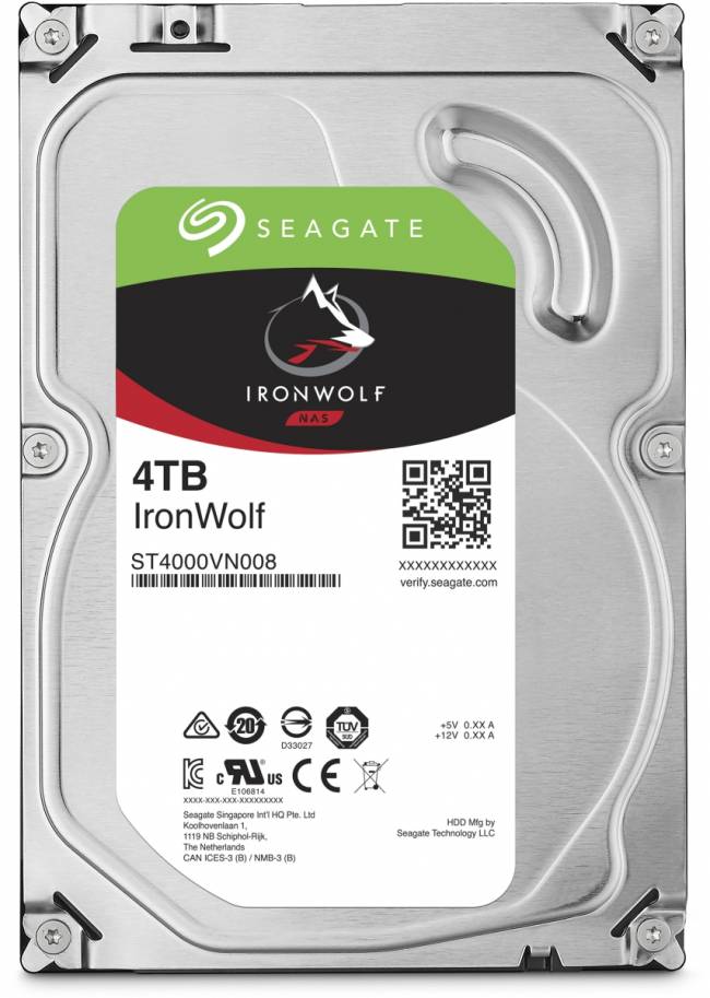 Жесткий диск Seagate IronWolf NAS ST4000VN008 — для бизнеса и офиса Жесткий диск Seagate IronWolf NAS ST4000VN008 — для бизнеса и офиса