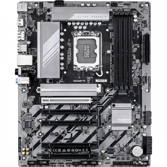 Материнская плата Gigabyte B860 DS3H WIFI6E — для бизнеса и офиса Материнская плата Gigabyte B860 DS3H WIFI6E — для бизнеса и офиса
