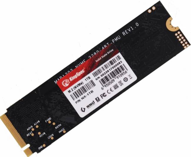 Накопитель SSD SHENZHEN KINGSPEC ELECTRONICS TECHNOLOGY CO LTD NX-1TB — для бизнеса и офиса Накопитель SSD SHENZHEN KINGSPEC ELECTRONICS TECHNOLOGY CO LTD NX-1TB — для бизнеса и офиса