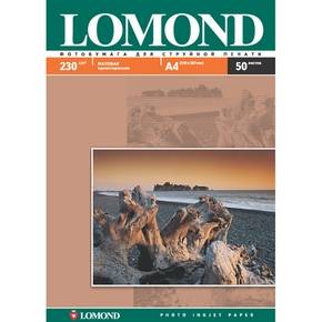 Фотобумага Lomond матовая односторонняя (0102016), A4, 230 г/м2, 50 л. — для бизнеса и офиса Фотобумага Lomond матовая односторонняя (0102016), A4, 230 г/м2, 50 л. — для бизнеса и офиса