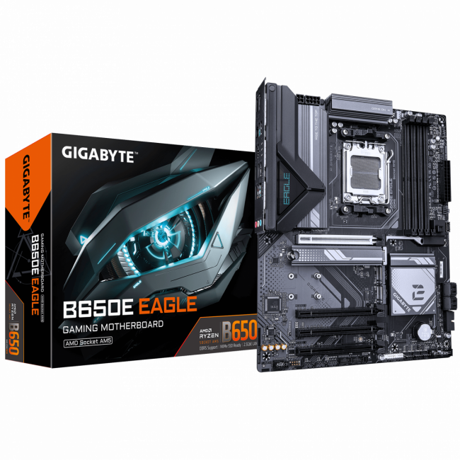 Материнская плата Gigabyte B650E EAGLE — для бизнеса и офиса