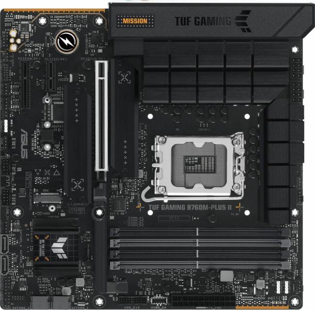 Материнская плата ASUS TUF GAMING B760M-PLUS II — для бизнеса и офиса