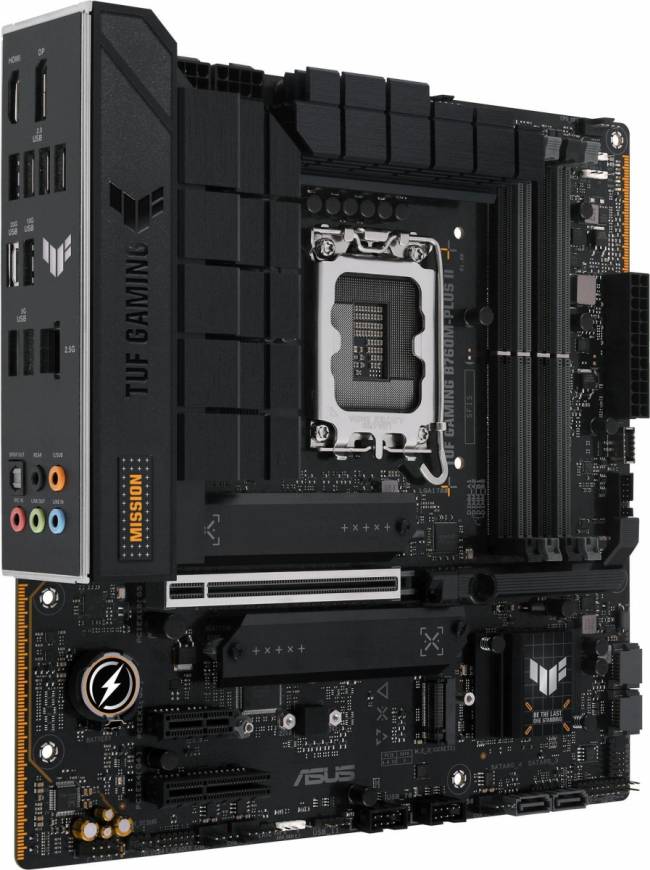 Материнская плата ASUS TUF GAMING B760M-PLUS II — для бизнеса и офиса