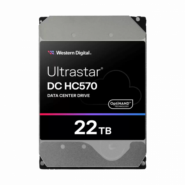 Жесткий диск WD Ultrastar DC HC570 WUH722222ALE604 — для бизнеса и офиса Жесткий диск WD Ultrastar DC HC570 WUH722222ALE604 — для бизнеса и офиса