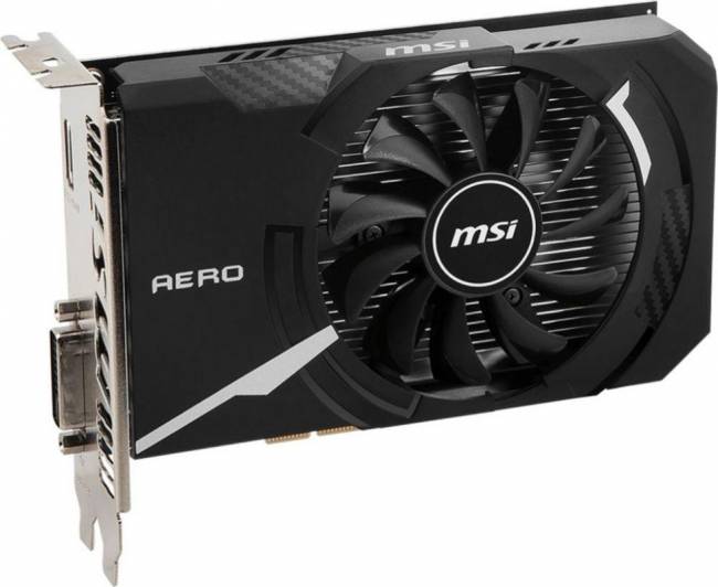 Видеокарта MSI GT 1030 AERO ITX 2GD4 OC — для бизнеса и офиса Видеокарта MSI GT 1030 AERO ITX 2GD4 OC — для бизнеса и офиса