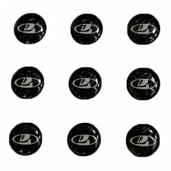 Логотип силиконовый 14 мм LADA — для бизнеса и офиса Логотип силиконовый 14 мм LADA — для бизнеса и офиса