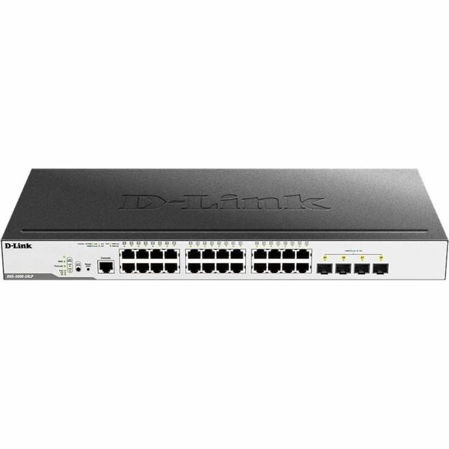 Коммутатор D-Link DGS-3000-28LP/B1A — для бизнеса и офиса Коммутатор D-Link DGS-3000-28LP/B1A — для бизнеса и офиса