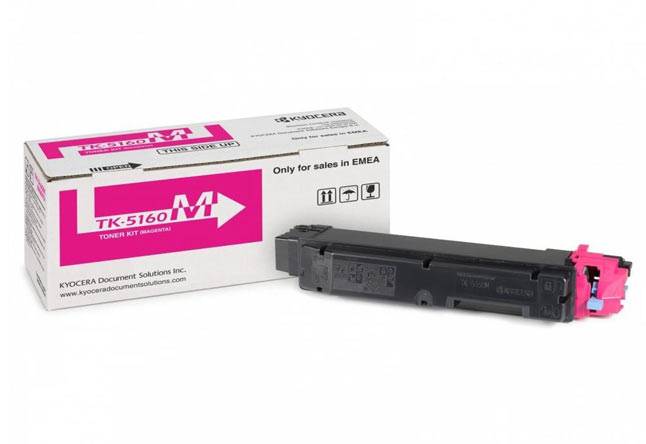 Тонер-картридж TK-5160M Kyocera P7040 cdn, 12К (O) малиновый 1T02NTBNL0 — для бизнеса и офиса Тонер-картридж TK-5160M Kyocera P7040 cdn, 12К (O) малиновый 1T02NTBNL0 — для бизнеса и офиса