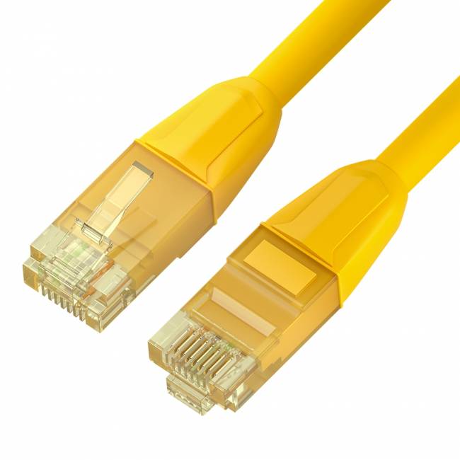 GCR Патч-корд прямой 0.15m LSZH UTP кат.6, желтый, 24 AWG, литой без фиксатора, ethernet high speed, RJ45, T568B, GCR-53027 Greenconnect GCR-53027 — для бизнеса и офиса GCR Патч-корд прямой 0.15m LSZH UTP кат.6, желтый, 24 AWG, литой без фиксатора, ethernet high speed, RJ45, T568B, GCR-53027 Greenconnect GCR-53027 — для бизнеса и офиса