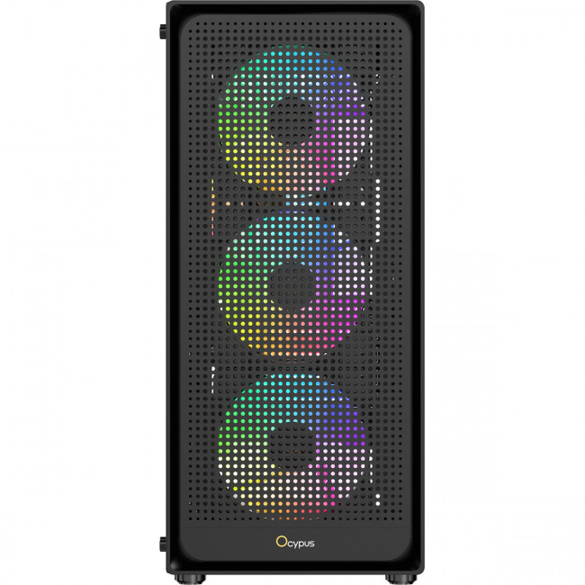 Корпус ПК без блока питания Ocypus Gamma-C50-BKG400XX-GL — для бизнеса и офиса Корпус ПК без блока питания Ocypus Gamma-C50-BKG400XX-GL — для бизнеса и офиса