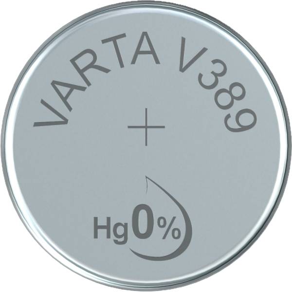 Батарейка Varta 389 BL1 Silver Oxide 1.55V (1/10/100) (1 шт.) Varta SILVER OXIDE SR54 (00389101111) — для бизнеса и офиса Батарейка Varta 389 BL1 Silver Oxide 1.55V (1/10/100) (1 шт.) Varta SILVER OXIDE SR54 (00389101111) — для бизнеса и офиса