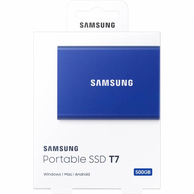 Внешние HDD и SSD Samsung T7 500GB (MU-PC500H/WW) — для бизнеса и офиса Внешние HDD и SSD Samsung T7 500GB (MU-PC500H/WW) — для бизнеса и офиса