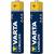 Батарейка Varta LONGLIFE LR03 AAA BL2 Alkaline 1.5V (4103) (2/20/100) (2 шт.) Varta LONGLIFE LR03 AAA (04103101412) — для бизнеса и офиса Батарейка Varta LONGLIFE LR03 AAA BL2 Alkaline 1.5V (4103) (2/20/100) (2 шт.) Varta LONGLIFE LR03 AAA (04103101412) — для бизнеса и офиса