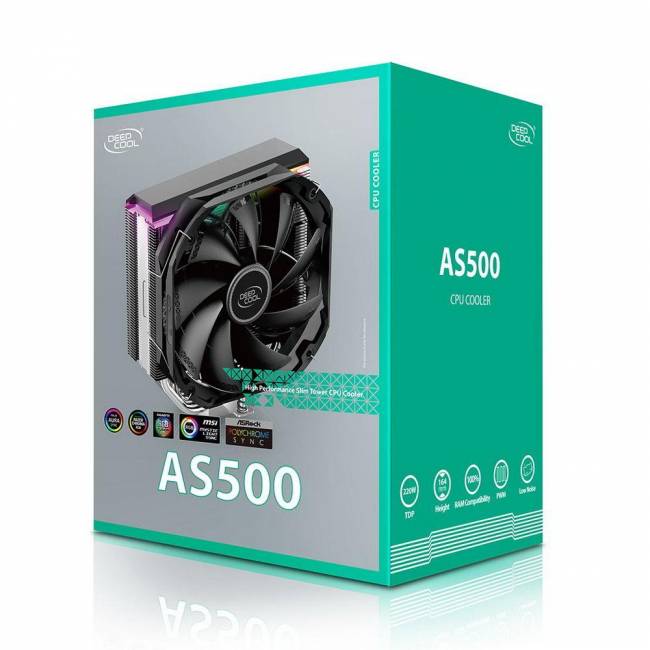 Вентилятор Deepcool R-AS500-BKNLMN-G — для бизнеса и офиса Вентилятор Deepcool R-AS500-BKNLMN-G — для бизнеса и офиса