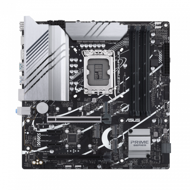 Материнская плата ASUS PRIME Z790M-PLUS — для бизнеса и офиса Материнская плата ASUS PRIME Z790M-PLUS — для бизнеса и офиса