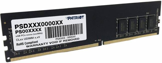Память DDR4 16Gb 2666MHz Patriot PSD416G266681 — для бизнеса и офиса Память DDR4 16Gb 2666MHz Patriot PSD416G266681 — для бизнеса и офиса