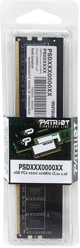 Память DDR4 16Gb 2666MHz Patriot PSD416G266681 — для бизнеса и офиса Память DDR4 16Gb 2666MHz Patriot PSD416G266681 — для бизнеса и офиса