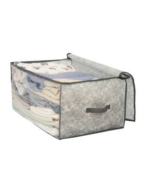 Короб для хранения Короб для хранения Grey Flower 60х50х35