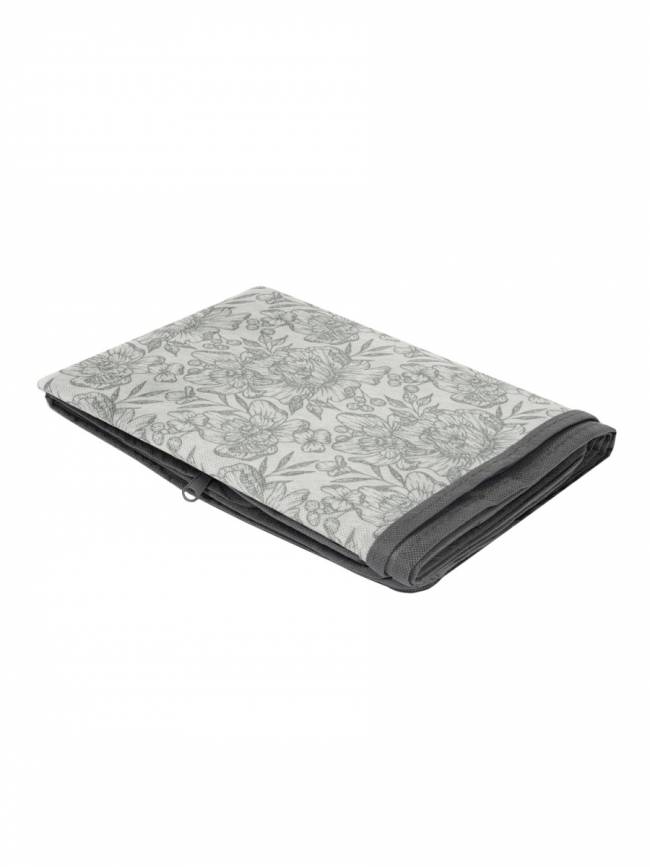 Короб для хранения Короб для хранения Grey Flower 60х50х35 — для бизнеса и офиса Короб для хранения Короб для хранения Grey Flower 60х50х35 — для бизнеса и офиса