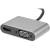 Адаптер USB Type-Cm-->VGA, HDMI 4k*30Hz, USB3.0, PD, Audio, iOpen (Aopen/Qust)<ACU4511> Адаптер-переходник AOpen/Qust USB 3.1 Type C M/HDMI F/VGA F/USB 3.0 Type A F/Jack 3.5 mm F (ACU4511) — для бизнеса и офиса Адаптер USB Type-Cm-->VGA, HDMI 4k*30Hz, USB3.0, PD, Audio, iOpen (Aopen/Qust)<ACU4511> Адаптер-переходник AOpen/Qust USB 3.1 Type C M/HDMI F/VGA F/USB 3.0 Type A F/Jack 3.5 mm F (ACU4511) — для бизнеса и офиса