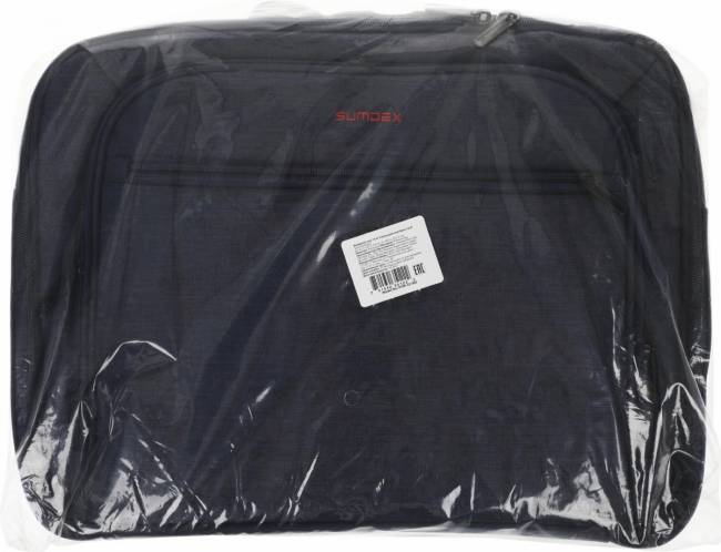 Сумка для ноутбука 16" Sumdex PON-351BU — для бизнеса и офиса Сумка для ноутбука 16" Sumdex PON-351BU — для бизнеса и офиса