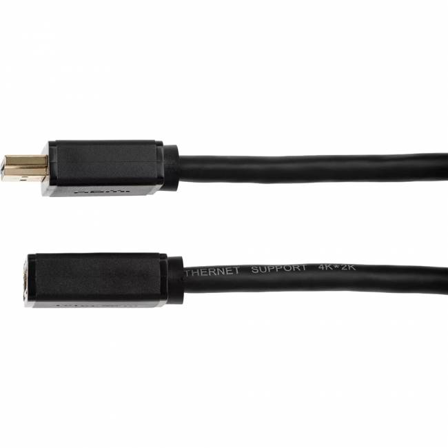 Кабель удлинительный  HDMI-19M---HDMI-19F ver 2.0, 5m, Telecom <TCG-235MF-5M> Кабель Telecom HDMI (m)/HDMI (f) - 5 м (TCG235MF-5M) — для бизнеса и офиса