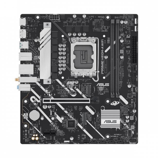 Материнская плата ASUS PRIME H810M-A WIFI — для бизнеса и офиса Материнская плата ASUS PRIME H810M-A WIFI — для бизнеса и офиса