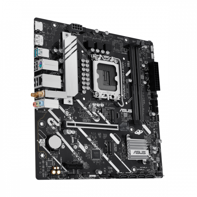 Материнская плата ASUS PRIME H810M-A WIFI — для бизнеса и офиса Материнская плата ASUS PRIME H810M-A WIFI — для бизнеса и офиса