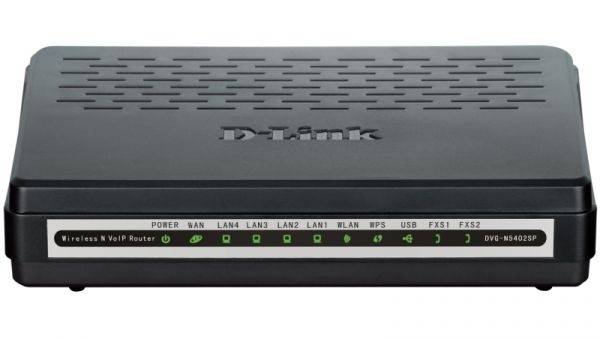 Маршрутизатор D-Link DVG-N5402SP/2S1U/C1B — для бизнеса и офиса Маршрутизатор D-Link DVG-N5402SP/2S1U/C1B — для бизнеса и офиса