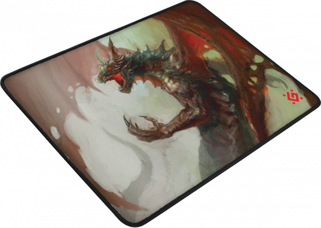 Defender Игровой коврик Dragon Rage M 360x270x3 мм, ткань + резина Defender Dragon Rage M — для бизнеса и офиса