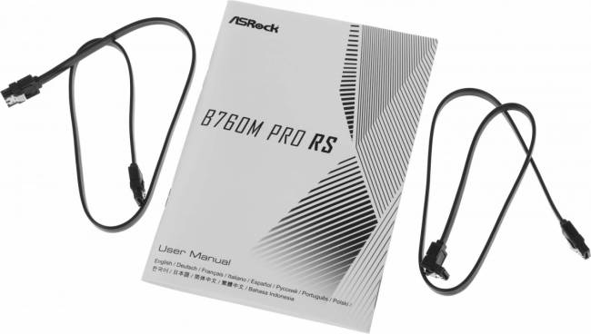Материнская плата ASRock B760M PRO RS — для бизнеса и офиса Материнская плата ASRock B760M PRO RS — для бизнеса и офиса
