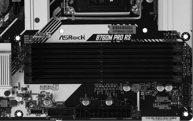 Материнская плата ASRock B760M PRO RS — для бизнеса и офиса Материнская плата ASRock B760M PRO RS — для бизнеса и офиса