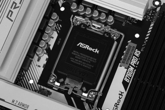 Материнская плата ASRock B760M PRO RS — для бизнеса и офиса Материнская плата ASRock B760M PRO RS — для бизнеса и офиса