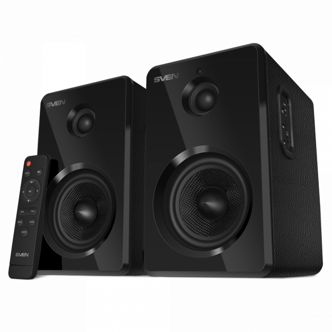 АС 2.0 SVEN SPS-730, черный (50 Вт, Bluetooth, пульт, USB, microSD) Sven SV-021177 — для бизнеса и офиса АС 2.0 SVEN SPS-730, черный (50 Вт, Bluetooth, пульт, USB, microSD) Sven SV-021177 — для бизнеса и офиса