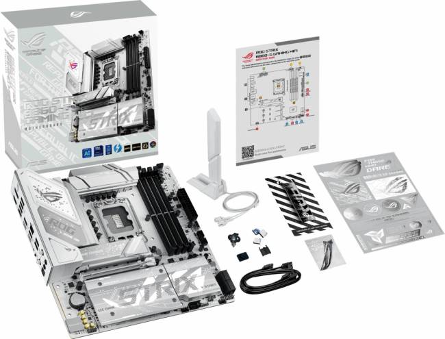 Материнская плата ASUS ROG STRIX B860-G GAMING WIFI — для бизнеса и офиса Материнская плата ASUS ROG STRIX B860-G GAMING WIFI — для бизнеса и офиса