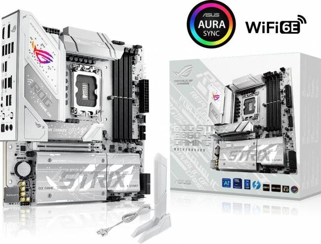 Материнская плата ASUS ROG STRIX B860-G GAMING WIFI — для бизнеса и офиса Материнская плата ASUS ROG STRIX B860-G GAMING WIFI — для бизнеса и офиса