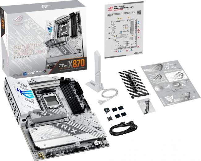 Материнская плата ASUS ROG STRIX X870-A GAMING WIFI — для бизнеса и офиса Материнская плата ASUS ROG STRIX X870-A GAMING WIFI — для бизнеса и офиса
