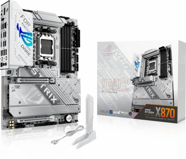 Материнская плата ASUS ROG STRIX X870-A GAMING WIFI — для бизнеса и офиса Материнская плата ASUS ROG STRIX X870-A GAMING WIFI — для бизнеса и офиса