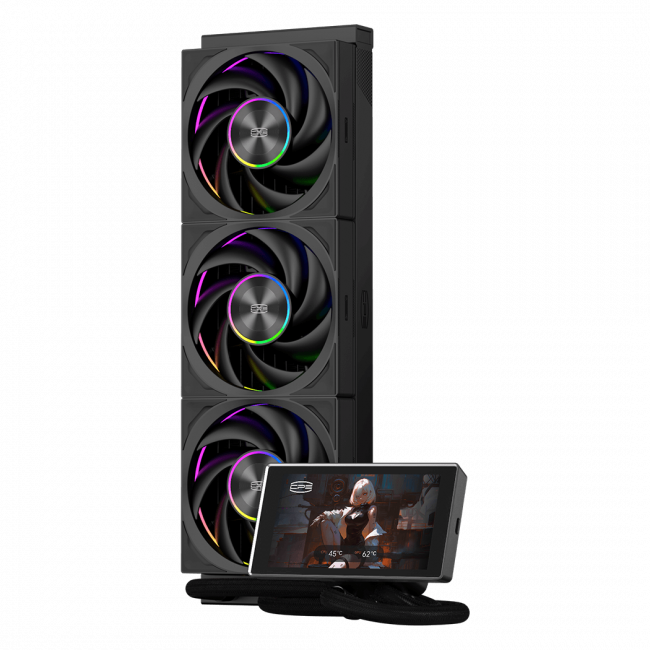 Система охлаждения PCCooler DT360 Max ARGB Display BK — для бизнеса и офиса Система охлаждения PCCooler DT360 Max ARGB Display BK — для бизнеса и офиса