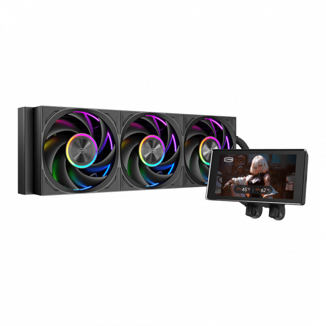 Система охлаждения PCCooler DT360 Max ARGB Display BK — для бизнеса и офиса Система охлаждения PCCooler DT360 Max ARGB Display BK — для бизнеса и офиса