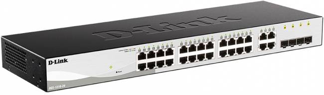 Коммутатор D-Link DGS-1210-28/F3A — для бизнеса и офиса Коммутатор D-Link DGS-1210-28/F3A — для бизнеса и офиса